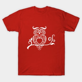 Owl pattern ornament decoration T-Shirt
